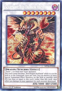 Scarlight Red Dragon Archfiend [MP16-EN140] Secret Rare | The Time Vault CA