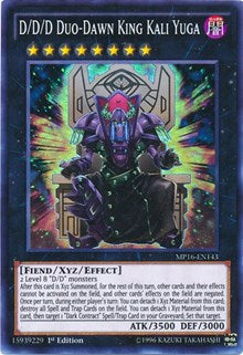 D/D/D Duo-Dawn King Kali Yuga [MP16-EN143] Super Rare | The Time Vault CA