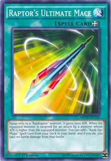 Raptor's Ultimate Mace [MP16-EN145] Common | The Time Vault CA