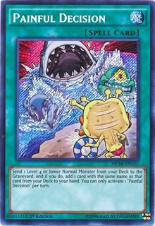Painful Decision [MP16-EN151] Secret Rare | The Time Vault CA