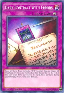 Dark Contract with Errors [MP16-EN155] Common | The Time Vault CA
