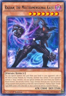 Radian, the Multidimensional Kaiju [MP16-EN163] Rare | The Time Vault CA