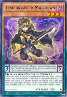 Timebreaker Magician [MP16-EN174] Rare | The Time Vault CA