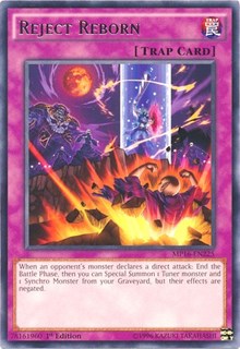 Reject Reborn [MP16-EN225] Rare | The Time Vault CA