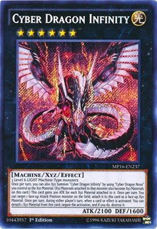 Cyber Dragon Infinity [MP16-EN237] Secret Rare | The Time Vault CA