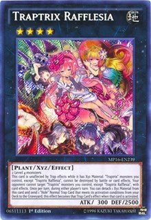 Traptrix Rafflesia [MP16-EN239] Secret Rare | The Time Vault CA