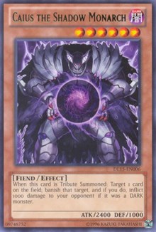 Caius the Shadow Monarch (Green) [DL15-EN006] Rare | The Time Vault CA