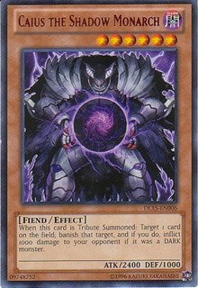 Caius the Shadow Monarch (Red) [DL15-EN006] Rare | The Time Vault CA