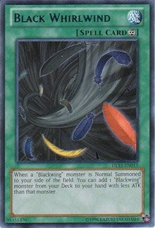 Black Whirlwind (Blue) [DL15-EN015] Rare | The Time Vault CA