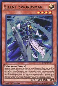 Silent Swordsman [DPRP-EN001] Ultra Rare | The Time Vault CA