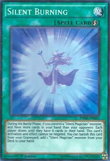 Silent Burning [DPRP-EN005] Super Rare | The Time Vault CA