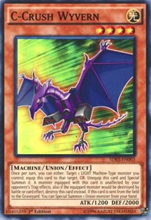 C-Crush Wyvern [SDKS-EN003] Super Rare | The Time Vault CA