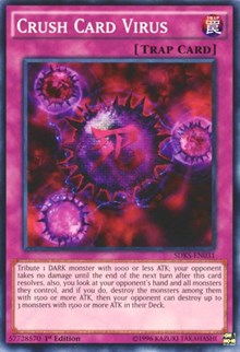 Crush Card Virus [SDKS-EN031] Common | The Time Vault CA