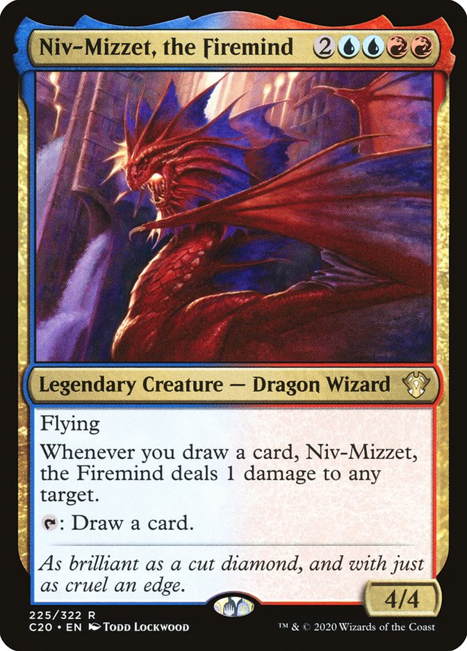 Niv-Mizzet, the Firemind [Commander 2020] | The Time Vault CA