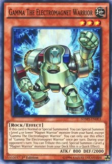 Gamma The Electromagnet Warrior [SDMY-EN003] Super Rare | The Time Vault CA