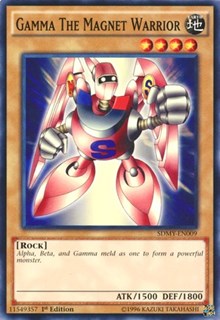 Gamma The Magnet Warrior [SDMY-EN009] Common | The Time Vault CA