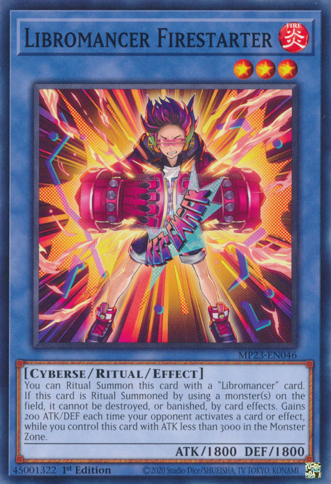 Libromancer Firestarter [MP23-EN046] Common | The Time Vault CA