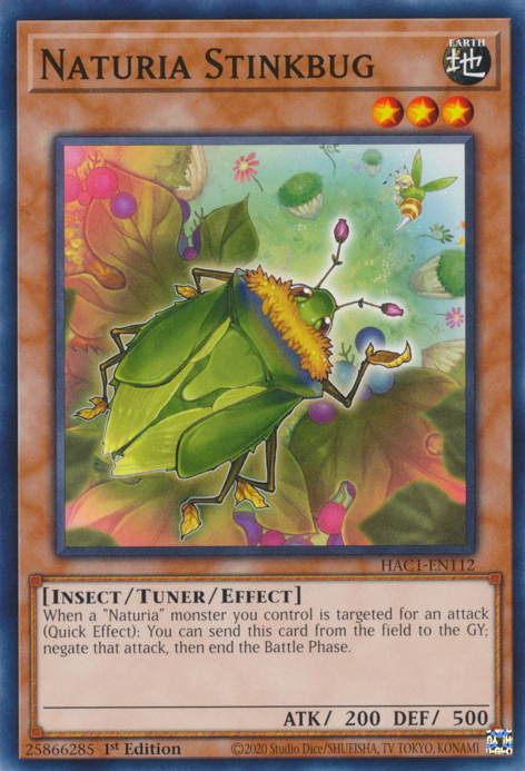 Naturia Stinkbug [HAC1-EN112] Common | The Time Vault CA