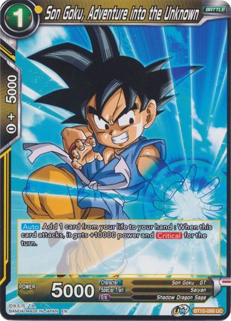 Son Goku, Adventure into the Unknown (BT10-099) [Rise of the Unison Warrior 2nd Edition] | The Time Vault CA
