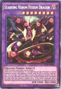 Starving Venom Fusion Dragon [INOV-EN038] Secret Rare | The Time Vault CA