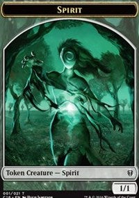 Spirit Double-sided Token [Commander 2016] | The Time Vault CA