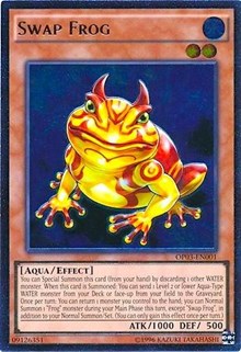 Swap Frog [OP03-EN001] Ultimate Rare | The Time Vault CA