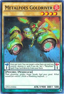 Metalfoes Goldriver [OP03-EN004] Super Rare | The Time Vault CA