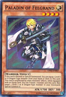 Paladin of Felgrand [OP03-EN007] Super Rare | The Time Vault CA