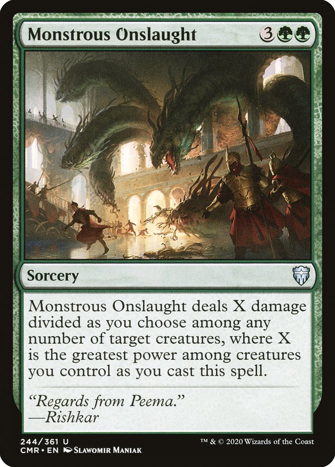 Monstrous Onslaught [Commander Legends] | The Time Vault CA