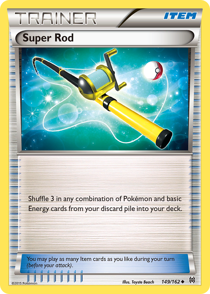 Super Rod (149/162) [XY: BREAKthrough] | The Time Vault CA