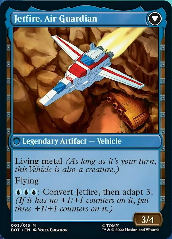 Jetfire, Ingenious Scientist // Jetfire, Air Guardian [Universes Beyond: Transformers] | The Time Vault CA