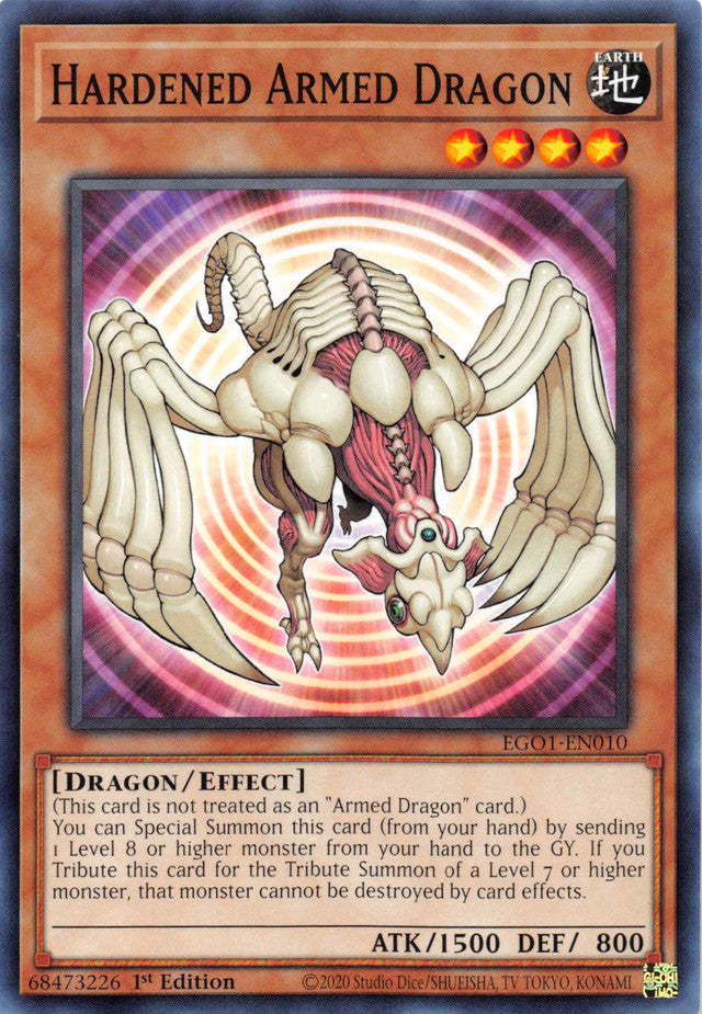 Hardened Armed Dragon [EGO1-EN010] Common | The Time Vault CA