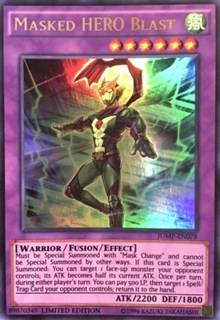Masked HERO Blast [JUMP-EN078] Ultra Rare | The Time Vault CA
