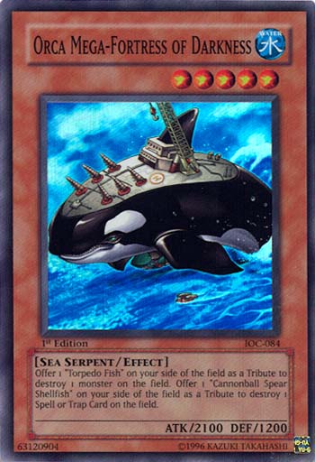 Orca Mega-Fortress of Darkness [IOC-084] Super Rare | The Time Vault CA