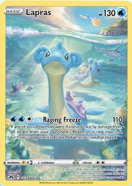 Lapras (GG05/GG70) [Sword & Shield: Crown Zenith] | The Time Vault CA
