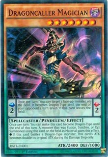 Dragoncaller Magician [RATE-EN001] Super Rare | The Time Vault CA