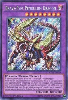 Brave-Eyes Pendulum Dragon [RATE-EN039] Secret Rare | The Time Vault CA