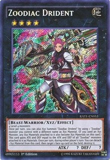 Zoodiac Drident [RATE-EN053] Secret Rare | The Time Vault CA