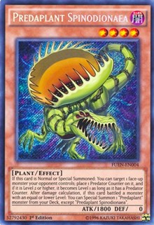 Predaplant Spinodionaea [FUEN-EN004] Secret Rare | The Time Vault CA