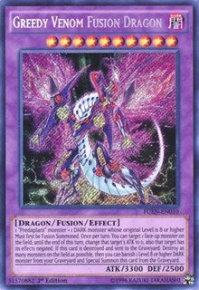 Greedy Venom Fusion Dragon [FUEN-EN010] Secret Rare | The Time Vault CA