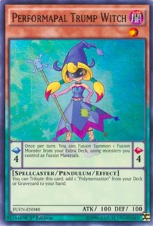 Performapal Trump Witch [FUEN-EN048] Super Rare | The Time Vault CA