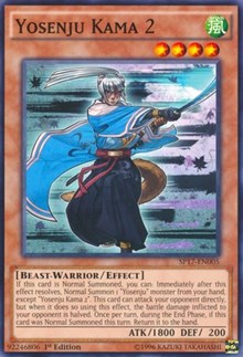 Yosenju Kama 2 (Starfoil) [SP17-EN005] Starfoil Rare | The Time Vault CA