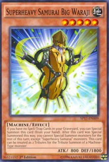 Superheavy Samurai Big Waraji (Starfoil) [SP17-EN009] Starfoil Rare | The Time Vault CA