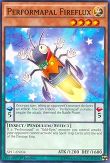 Performapal Fireflux [SP17-EN034] Common | The Time Vault CA