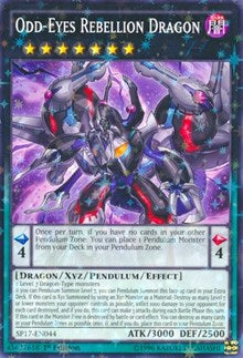 Odd-Eyes Rebellion Dragon [SP17-EN044] Starfoil Rare | The Time Vault CA