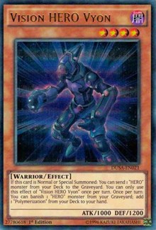 Vision HERO Vyon [DUSA-EN021] Ultra Rare | The Time Vault CA