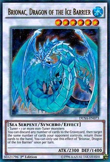 Brionac, Dragon of the Ice Barrier [DUSA-EN073] Ultra Rare | The Time Vault CA