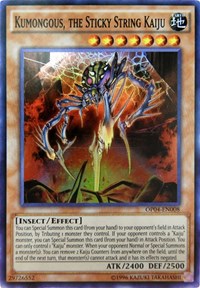 Kumongous, the Sticky String Kaiju [OP04-EN008] Super Rare | The Time Vault CA