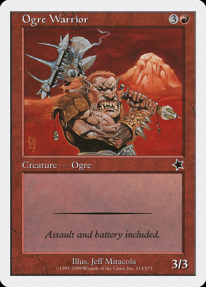 Ogre Warrior [Starter 1999] | The Time Vault CA