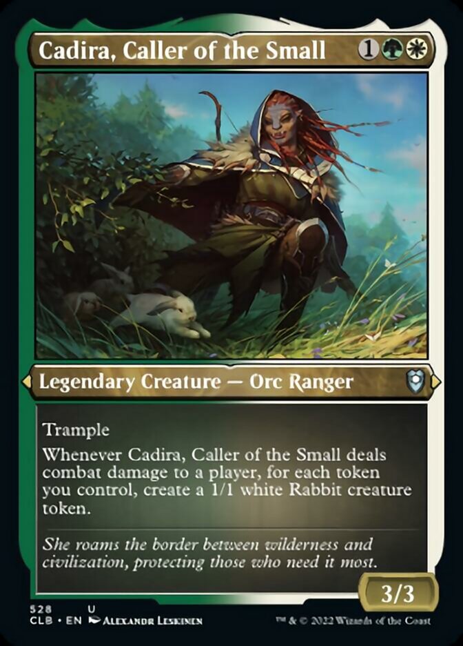 Cadira, Caller of the Small (Foil Etched) [Commander Legends: Battle for Baldur's Gate] | The Time Vault CA